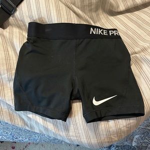 Nike pro shorts. Size small meant for children.